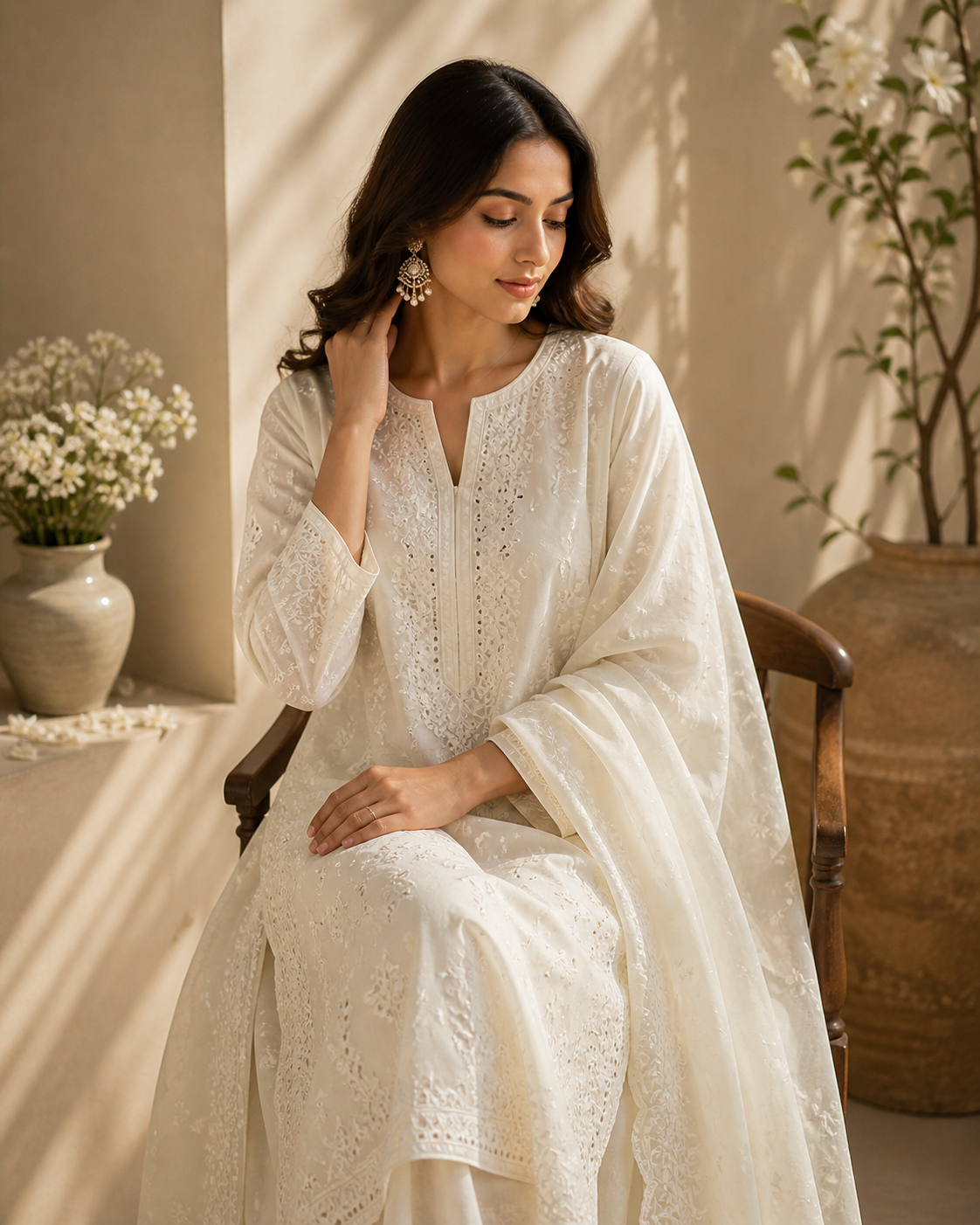 Threads of Chikankari